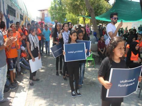 Sport exchange within Shababek Ya Quds project