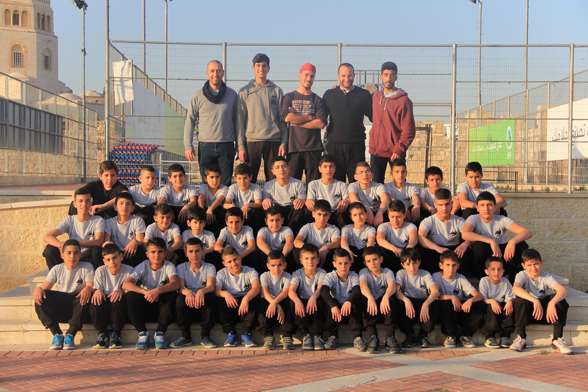 Burj Al Luqluq and the Jerusalemite Parkour Team Organize the First Parkour Festival