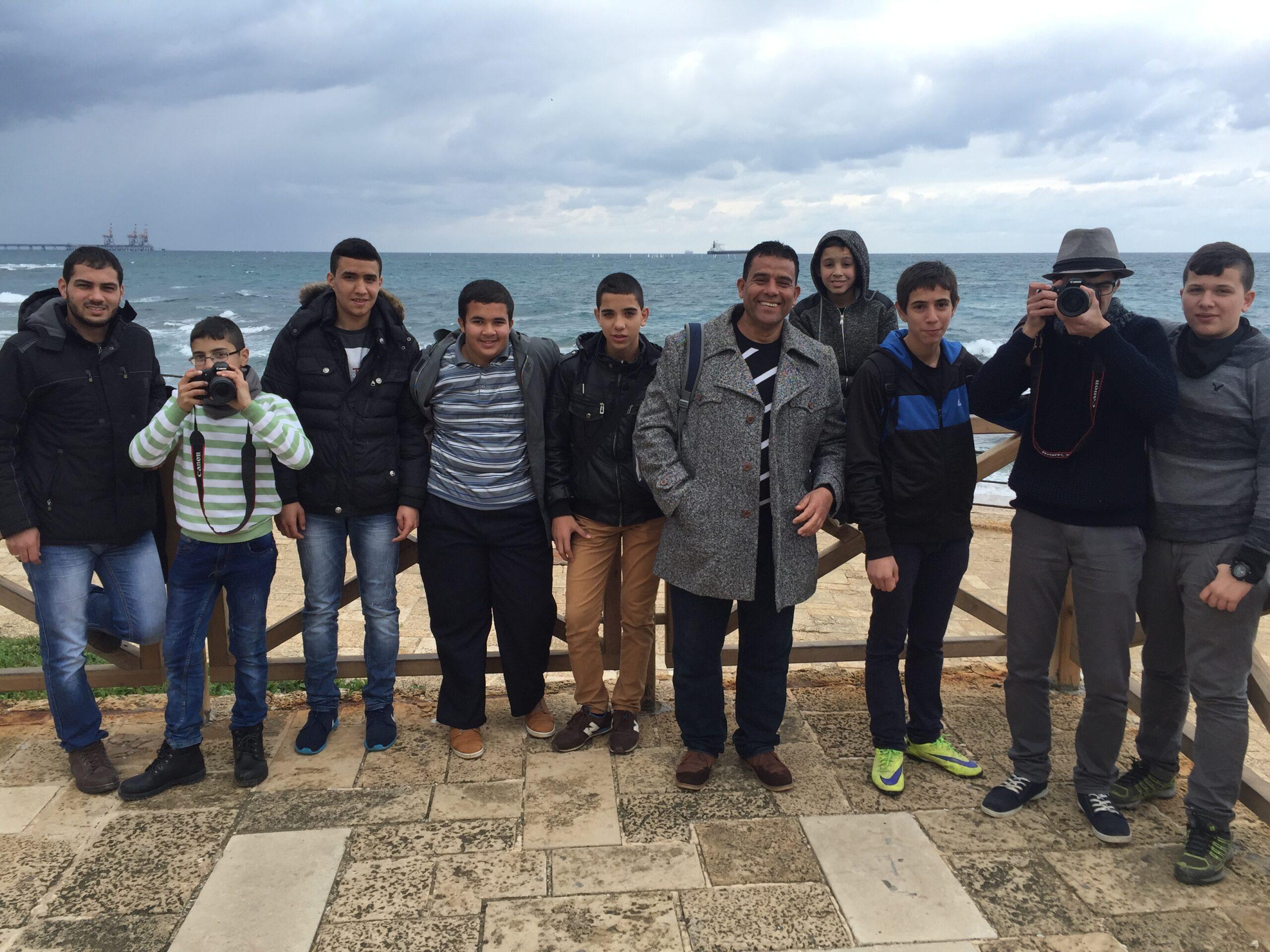 Burj Al Luqluq Organizes a tour to Qaisareya and Haifa concerning youth roots program