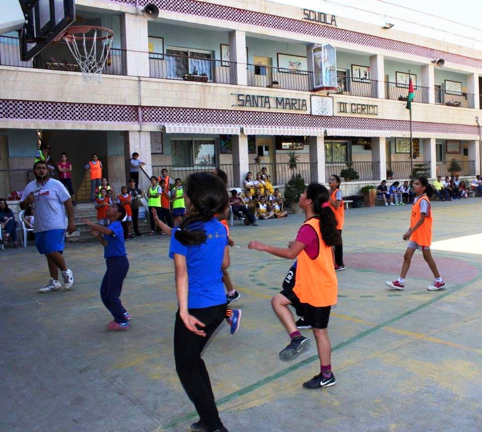 Sponsored By Jerusalemite Pontifical Mission Basket Ball Matches Between Burj Al-Luqluq & Seeds of Hope Association in an Organized Open Day within Learn & Play Program