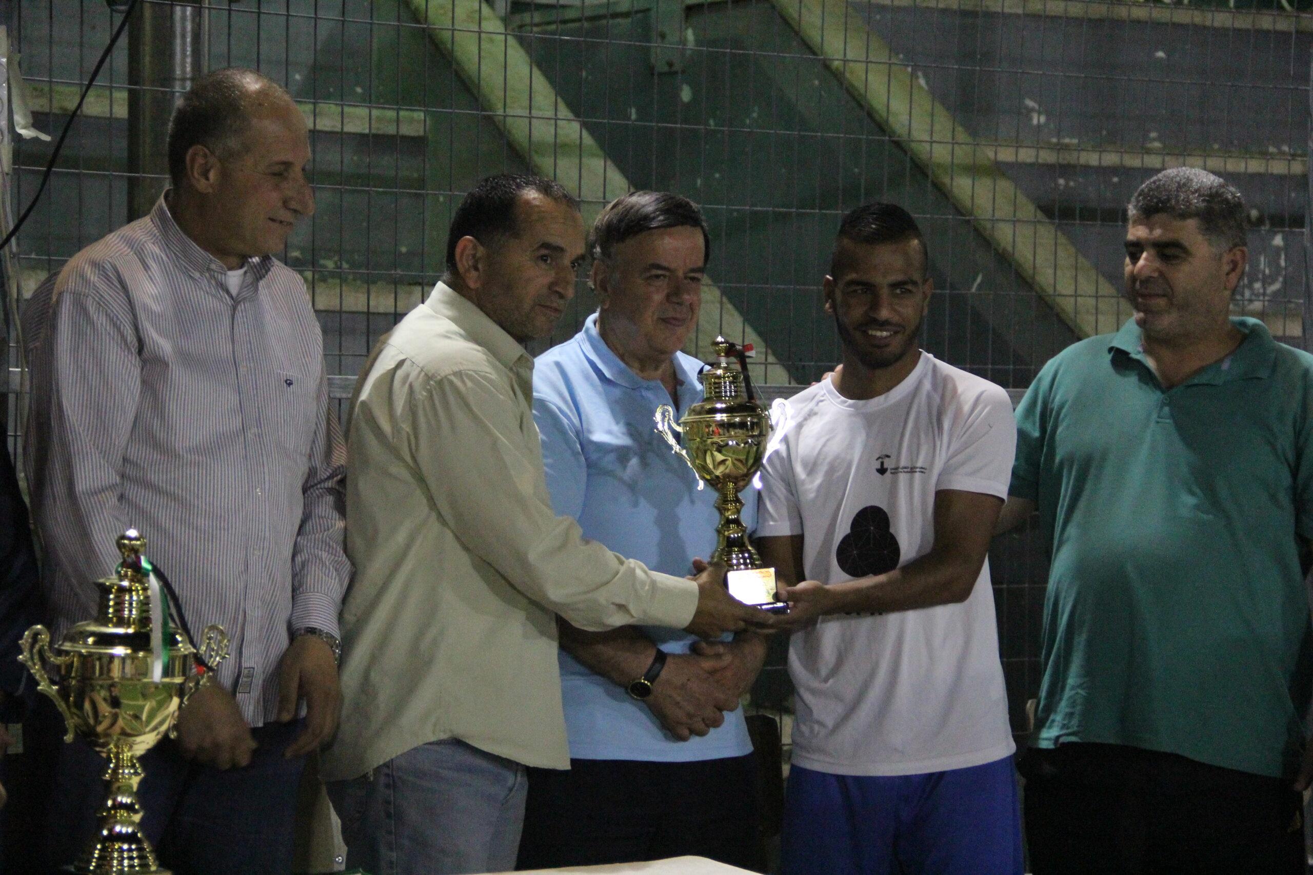 Implemented by Burj Al-Luqluq and Sponsored by Jawwal Al-Sa’deiyeh Nehiborhood Team is the Champion of the Five Jerusalemite Nehiborhoods Tournament
