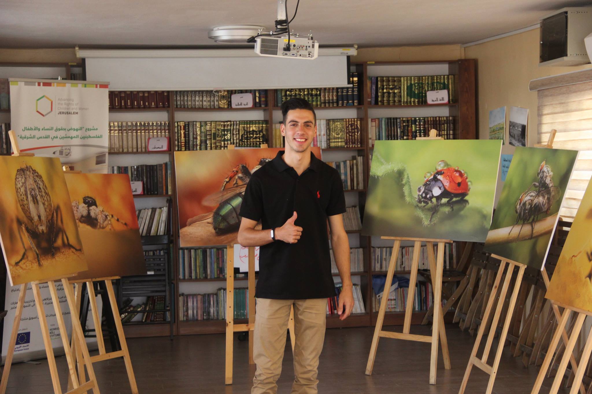 Burj Al-Luqluq Launches the Exhibition ‘Invisible world’ for the Jerusalemite Photographer Mustafa Ghrouz