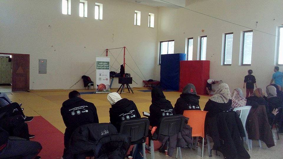 Burj Al-Luqluq & the Minister of Education Organize the 1st Gymnastic Training Course