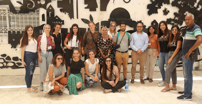 Burj Al-Luqluq host international camp for Birzeit University in Jerusalem