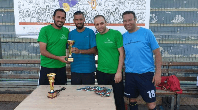 جمعية برج اللقلق تنفذ دوري المؤسسات ضمن مهرجان ايام شارع نابلس
