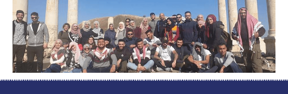 Within the Burj Al-Watan project funded by the Arab Fund and under the supervision of Taawon The Young Guide program continues with his trips to promote the Palestinian identity