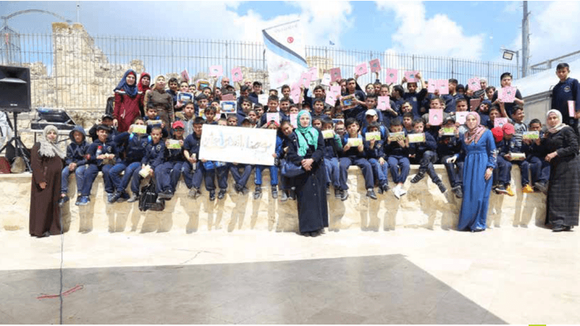 Burj Al-Luqluq Opened the library Project
