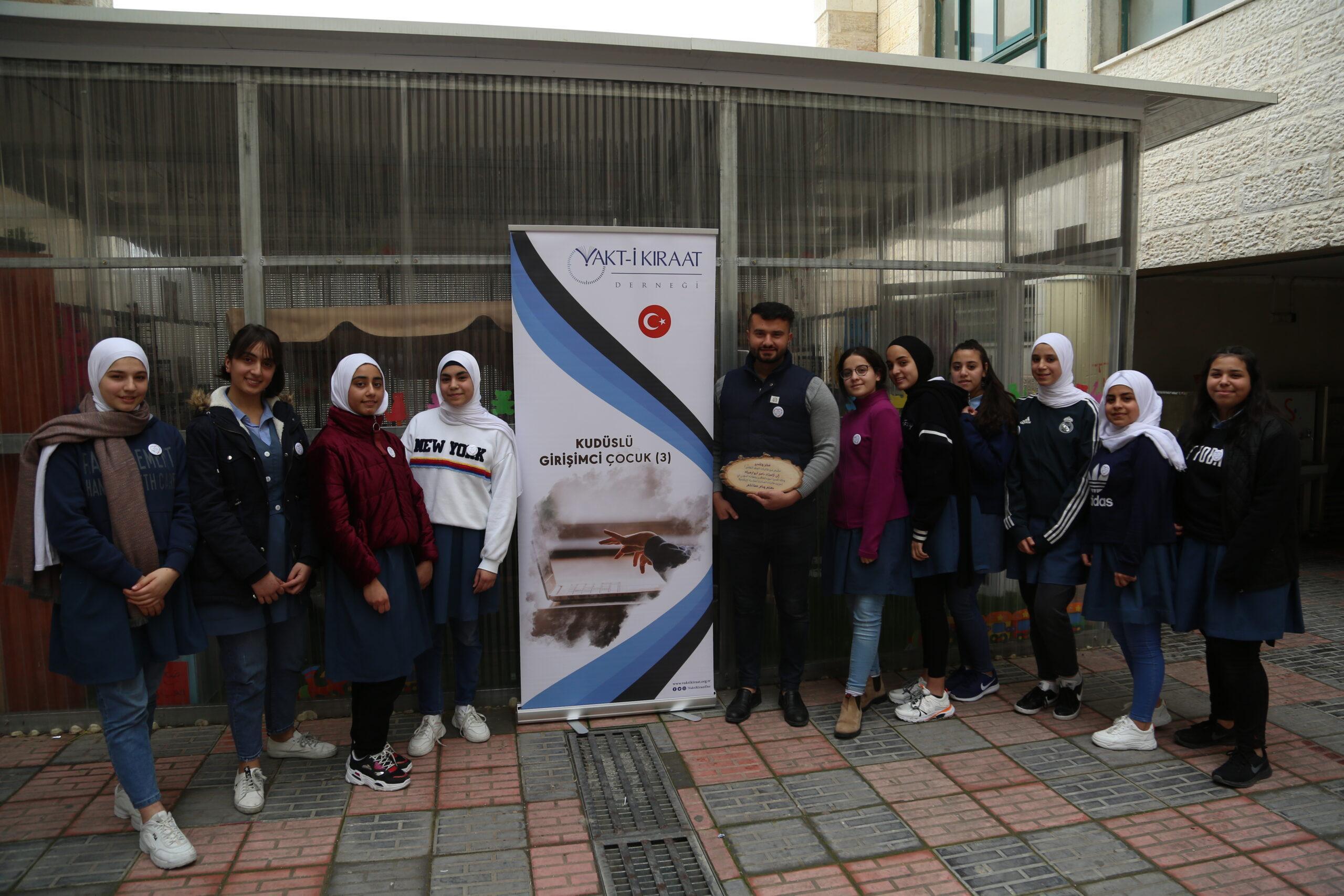 Burj Al-luqluq Social Center Society opens the first initiative of the "Jerusalemite Child Initiative" project